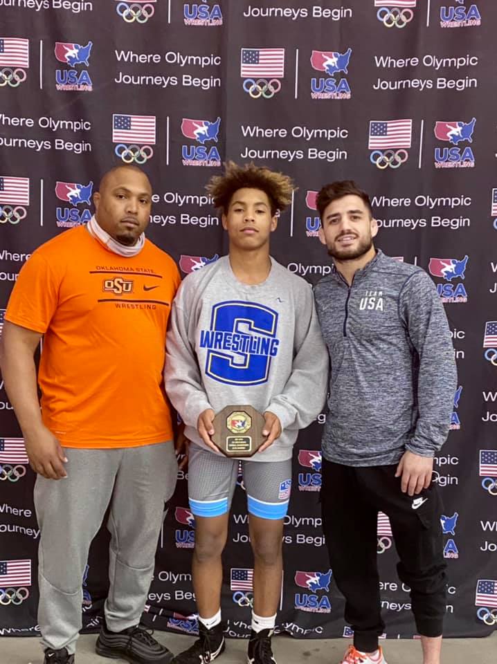LaDarion Lockett Wins Greco and Freestyle U15 National Titles