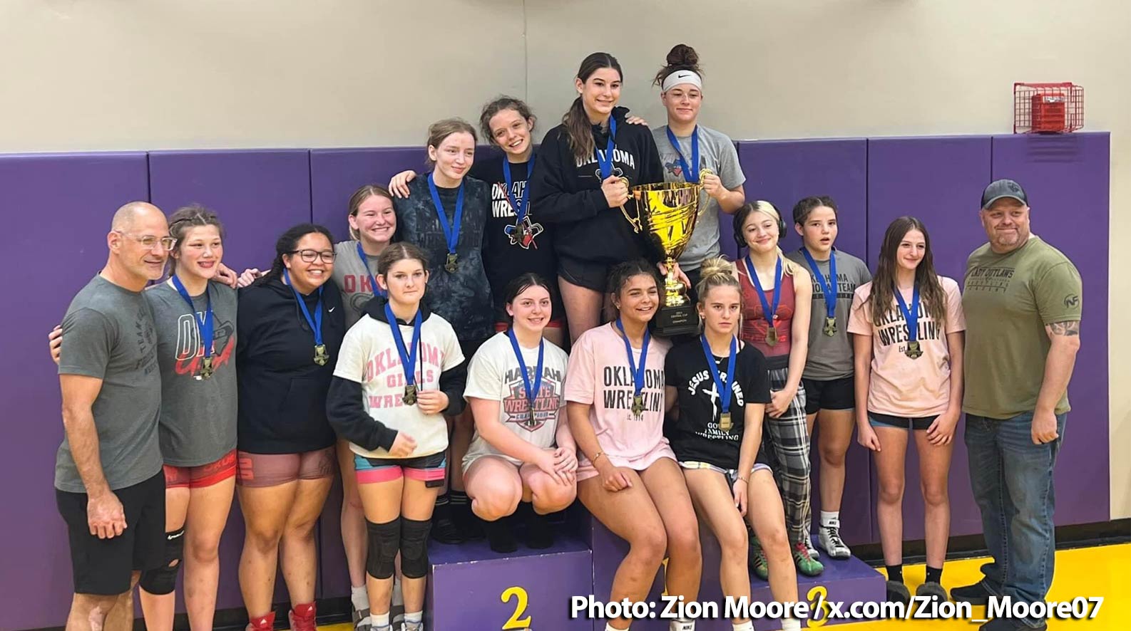 Oklahoma’s OK Wrestling Dominates Central Cup with First-Place Finish in Missouri