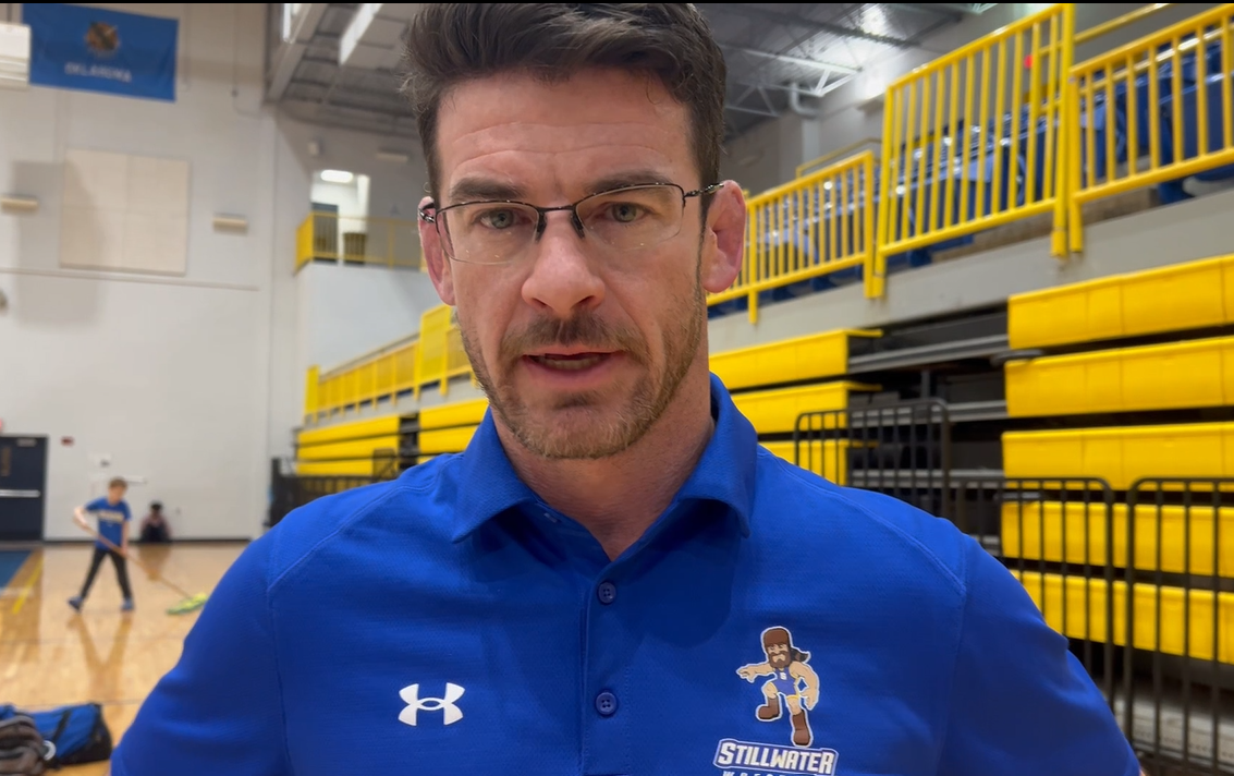 Ethan Kyle after Stillwater/Bixby Dual