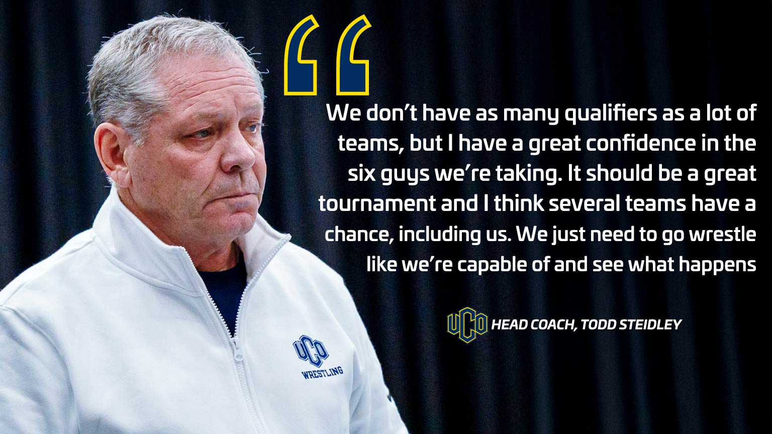 UCO Moves To Third In Final Poll, Five wrestlers seeded in top six