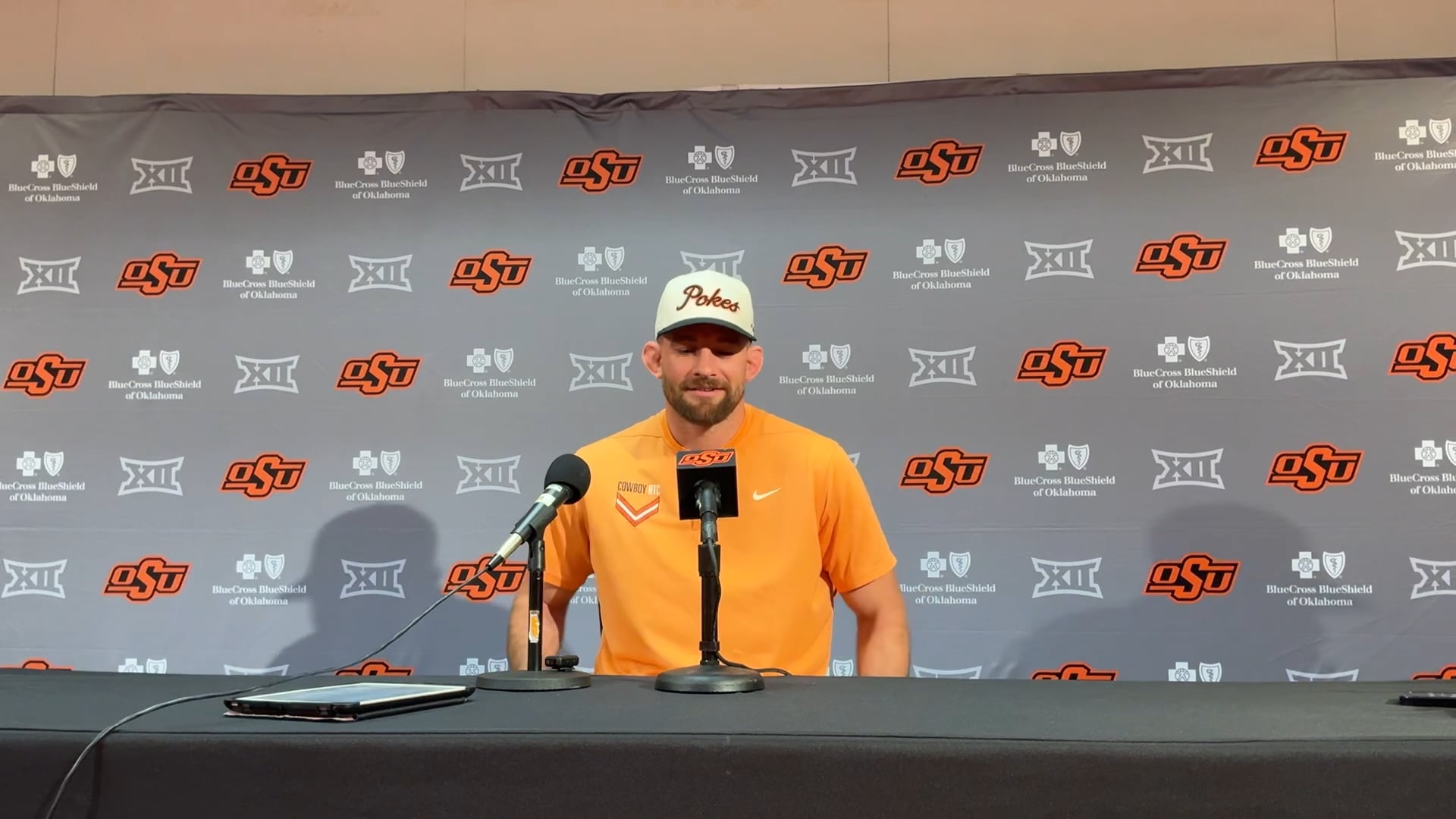 David Taylor (Oklahoma State Media Day)