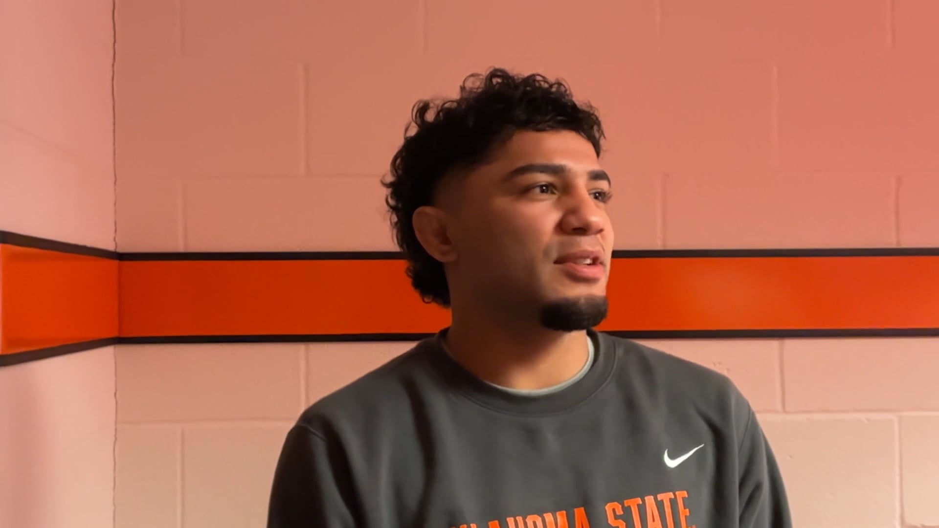 Richard Figueroa (Oklahoma State Media Day)