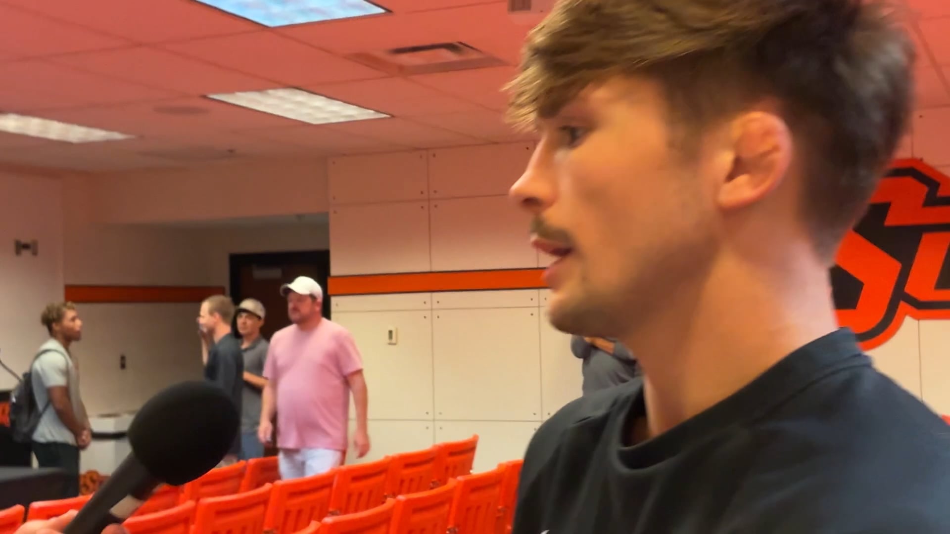 Troy Spratley (Oklahoma State Media Day)
